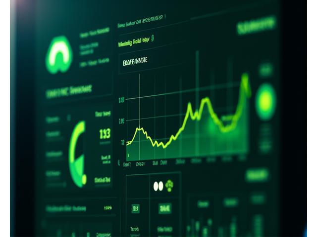 Imagem de um dashboard com alertas de sistemas e gráficos de progresso, simbolizando o monitoramento em tempo real da Vexaro Sustentável.